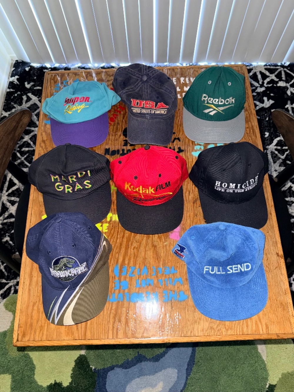 Men’s bundle of 8 hats
